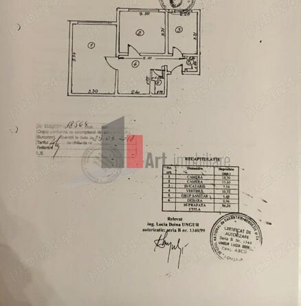 Cismigiu apartament 2 camere